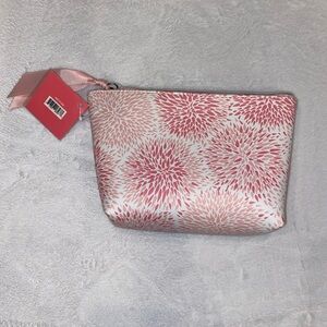 Floral Pink Women's Cosmetic Bag